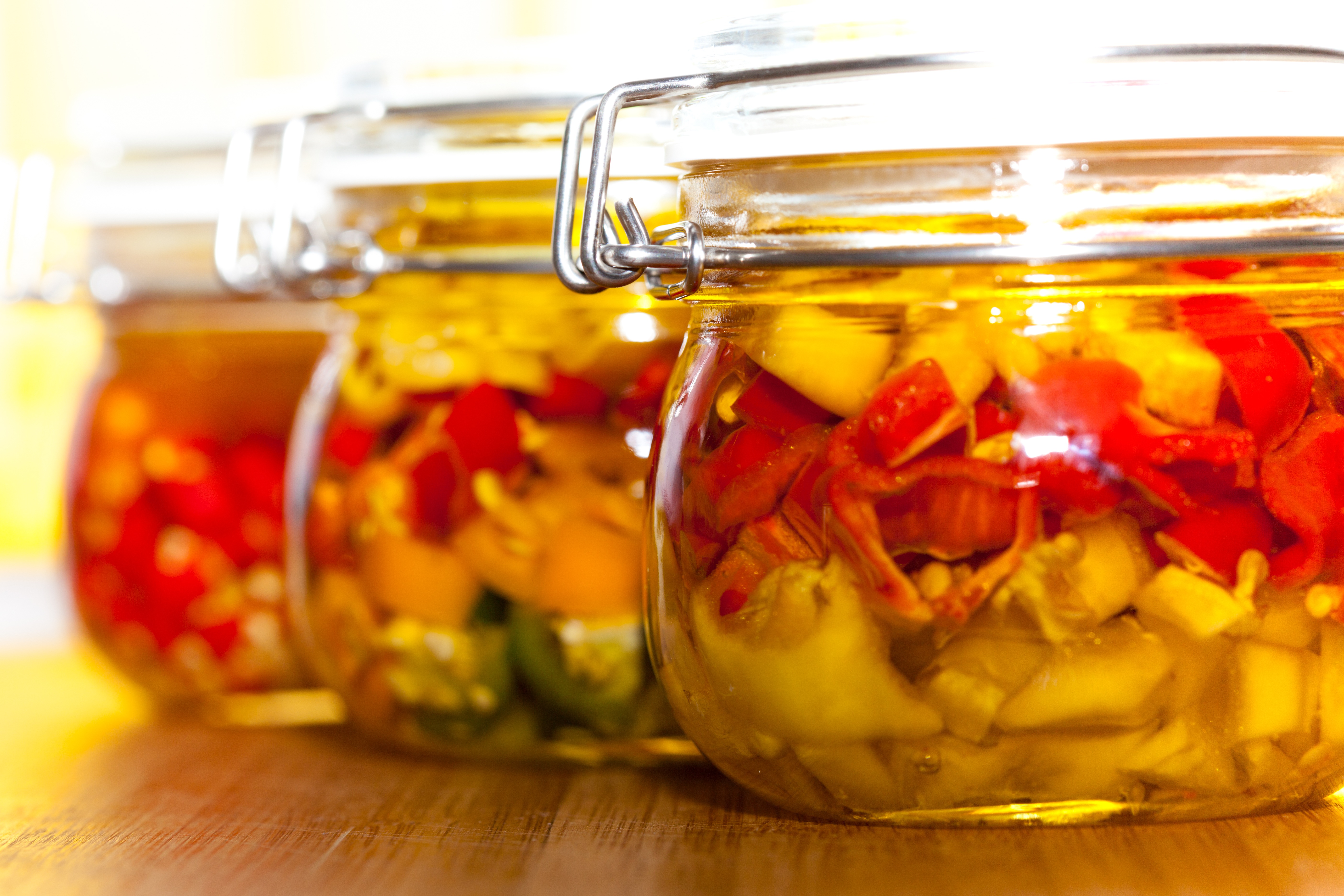 Pack den Sommer ins Glas Fermentieren von Gemüse