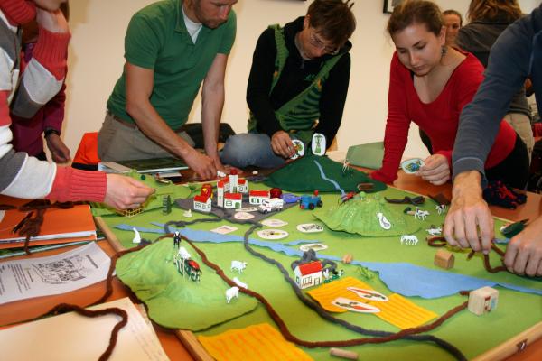 Das Biosphärenparkspiel als Teil des Fortbildungsmoduls