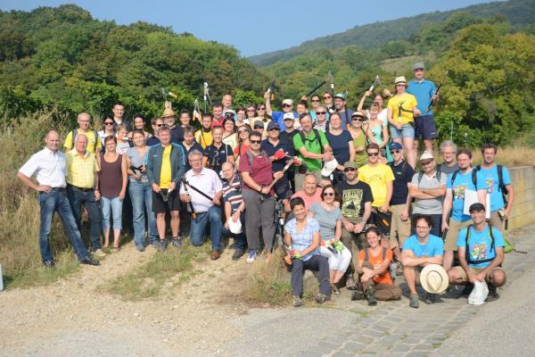 Betriebsausflug der eNu im Namen des Naturschutzes im Tieftal Gumpoldskirchen