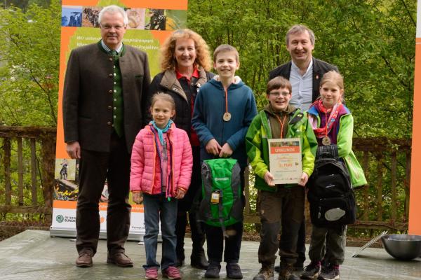 Platz 3 ging an Team "Jediritter"