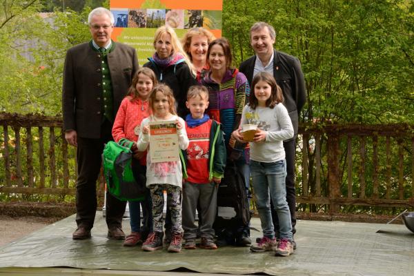 Platz 2 ging an Team "schlaue Füchse"