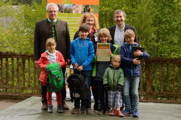 Platz 1 ging an Team "Lauser"