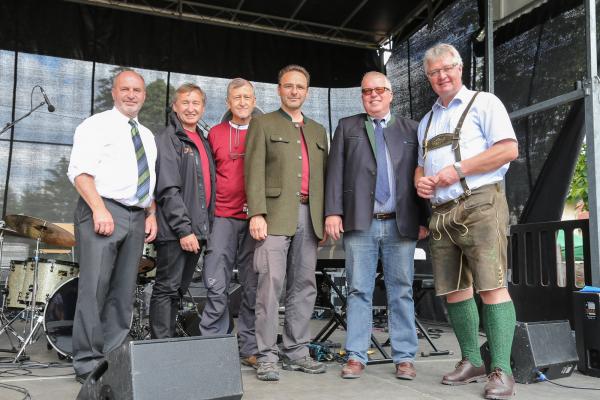 LAbg. Bgm. Josef Balber (Altenmarkt/Triesting), Dr. Herbert Greisberger (BPWW), Dr. Josef Greimler (Uni Wien), DI Alexander Mrkvicka (MA49), Bgm. DI Ludwig Köck (Alland), LAbg. Bgm. Christoph Kainz (Pfaffsätten)