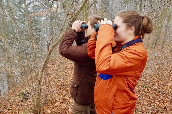 Beim "wilden Biologen" bekommt ihr einen Einblick in den Beruf des Wildtierökologen.