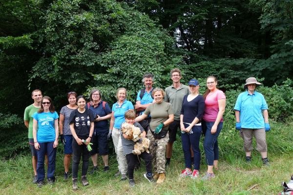 Ende Juli ging es bei einer gemeinsamen Wanderung mit demn Naturschutzbund Niederösterreich Ortsgruppe Klosterneuburg zum Landschaftspflegeeinsatz auf die Hohenauer Wiese in Klosterneuburg. 
