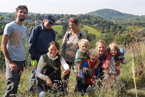 Gruppe freiwilliger HelferInnen