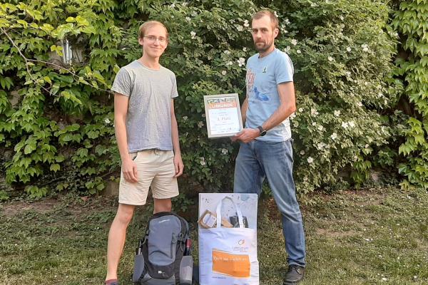 Das Team "a.w.esome" aus dem Wien erreichte beim Biosphärenpark-Cup 2022 mit 775 von 1.000 möglichen Punkten den 3. Platz. DI Harald Brenner gratuliert im Namen des gesamten Biosphärenpark Wienerwald Management!