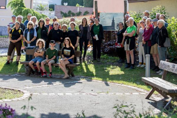 Die Vogelrunde Königstetten stieß auf großes Interesse bei den BesucherInnen.