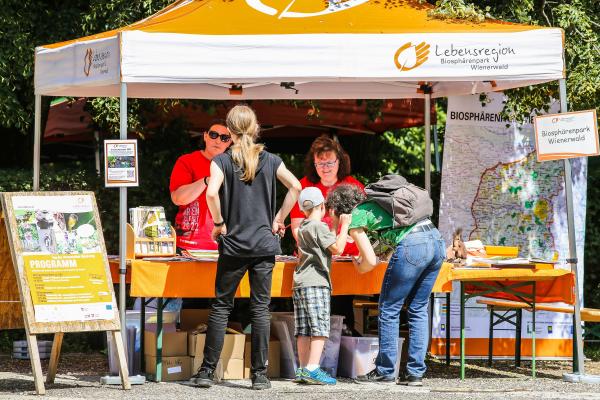 Aufklärung und Information ist eine wichtige Aufgabe von Biosphärenparks.