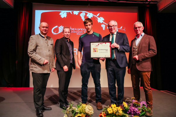 Bio-Weingut Frühwirth aus Teesdorf ist Top-Weinbaubetrieb.