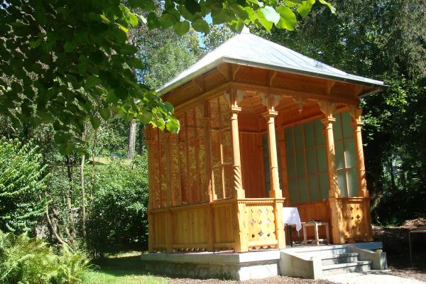 Holzpavillon in Bad Ischl