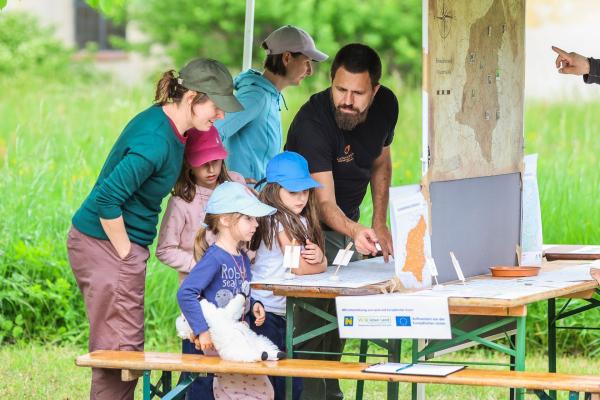 Personengruppe bei Wissensstation