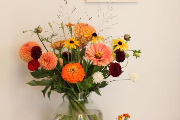 Blumenstrauß in der Vase