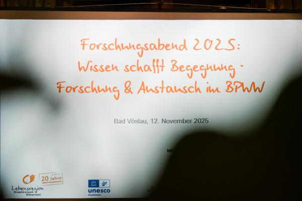Folie Forschungsabend
