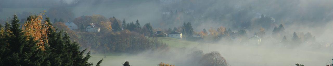 Breitenfurt im Nebel