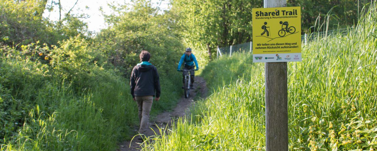 shared trails mountainbiken im wienerwald