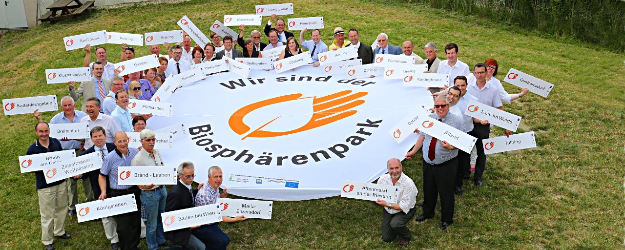 Wir sind der Biosphärenpark,  Gruppenfoto