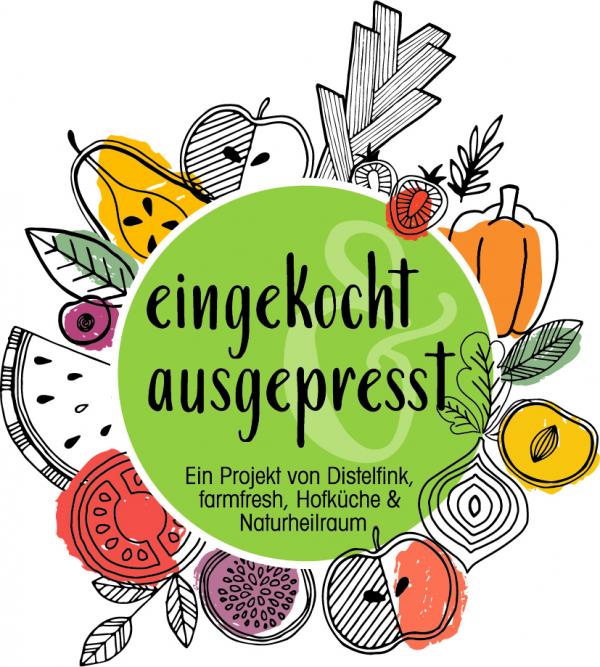 Logo eingekocht und ausgepresst