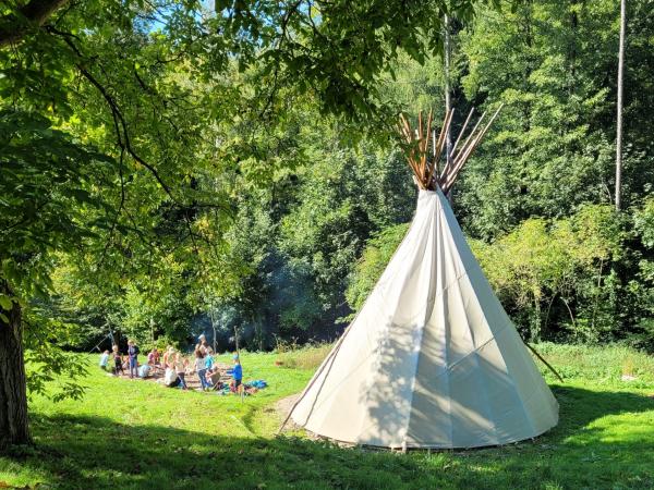 Kinder Tipi Sommercamp