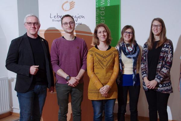 Andreas Weiß, Elias Kapitany, Claudia Kubista, Eva Szekeres und Michaela Maislinger 