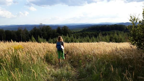 Mensch Weitblick Natur