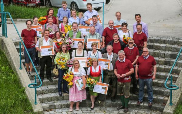 Der Biosphärenpark Wienerwald gratuliert seinen WiesenmeisterInnen 2017.