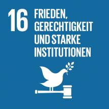 SDG - Frieden, Gerechtigkeit und starke Institutionen