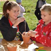 Kinderprogramm beim Obstbaumtag 