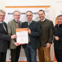 LAbg. Bgm. Christoph Kainz, LR Dr. Stephan Pernkopf, Johann Krammel, Forstdirektor der Stadt Wien DI Andreas Januskovecz, BPWW Direktor Dr. Herbert Greisberger