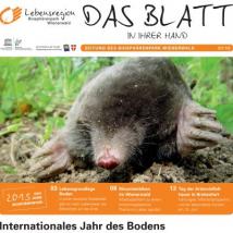 Cover "Das Blatt" 1/2015