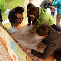 Beim Biosphärenpark Wienerwald ist Wissen, Geschicklichkeit und Kreativität von den TeilnehmerInnen gefragt.