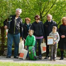 Platz 1 ging an Team "Waldhexe".