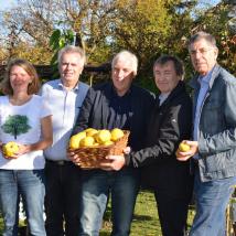 Biosphärenpark Botschafterin Barbara Löffler, Baumeister Manfred Korntheuer, Bürgermeister Franz Wohlmuth, Biosphärenpark Direktor Dr. Herbert Greisberger und Stadtrat Ferdinand Klimka freuten sich über die gelungene Veranstaltung.