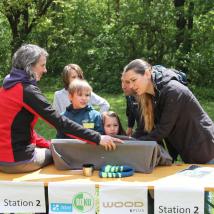 Teamgeist, Geschicklichkeit und Wissen mit Bezug zum Biosphärenpark Wienerwald gilt es beim 10-Stationen-Parcours am 1. Mai 2019 im Schul- und Biosphärenparkzentrum Norbertinum in Tullnerbach unter Beweis zu stellen.