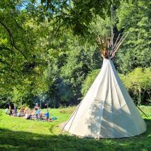Kinder Tipi Sommercamp