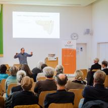 Publikum bei einem Vortrag