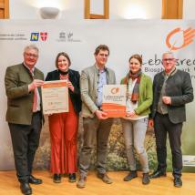 Stadtweingut Müller neuer Biosphärenpark-Partnerbetrieb